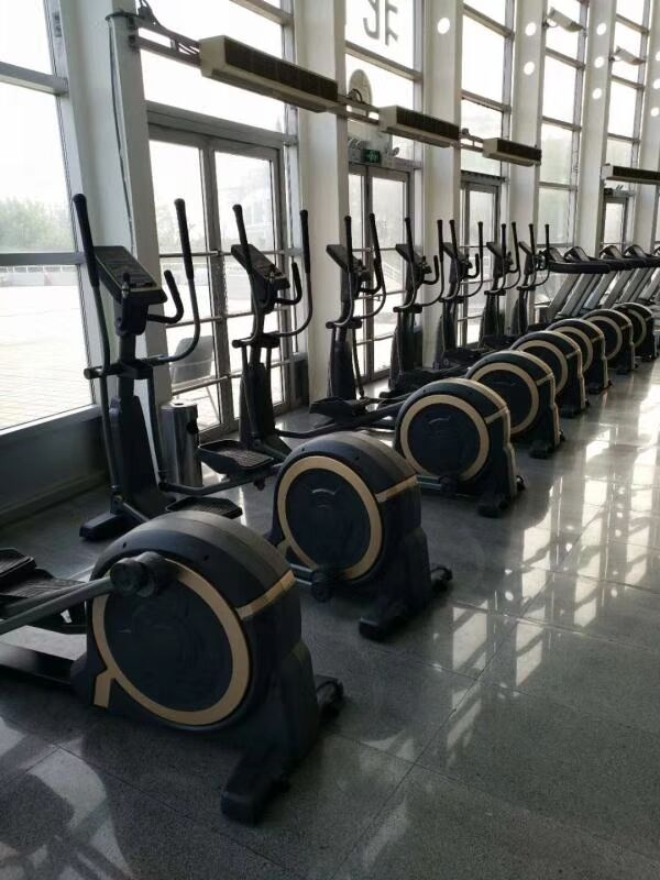 Indoor Elliptical Trainers Commercial Cross Trainer Machine Self Generating
