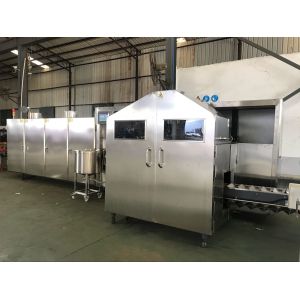 Fully Automatic Sugar Cone Making Machine With Stainless Steel Texture