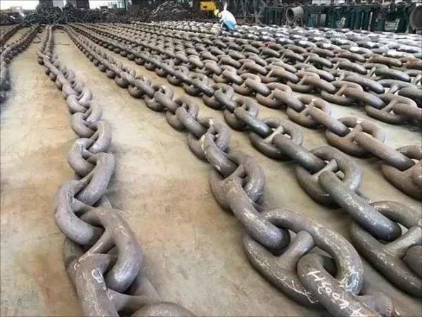 Heavy Duty Industrial Black Finishing Drop Forge Short Link Chain Steel