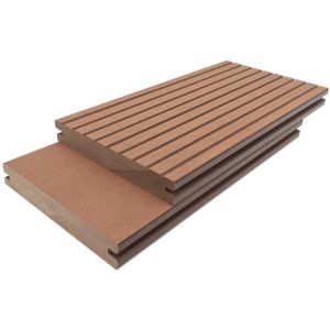  Engineered Premium Composite Decking WPC Tiles For Patio Porch 25mm Manufactures