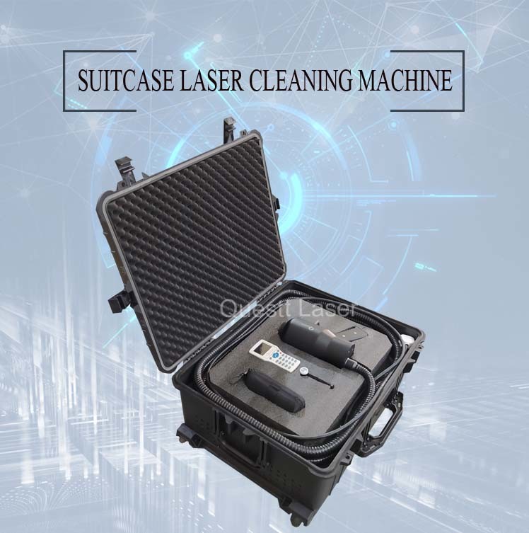 Contactless Suitcase Type Metal Laser Cleaner For Rust Removal