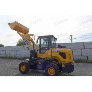 Operating Load 1500kg Front End Wheel Loader Small Hub Axle Wheel Shovel Loader