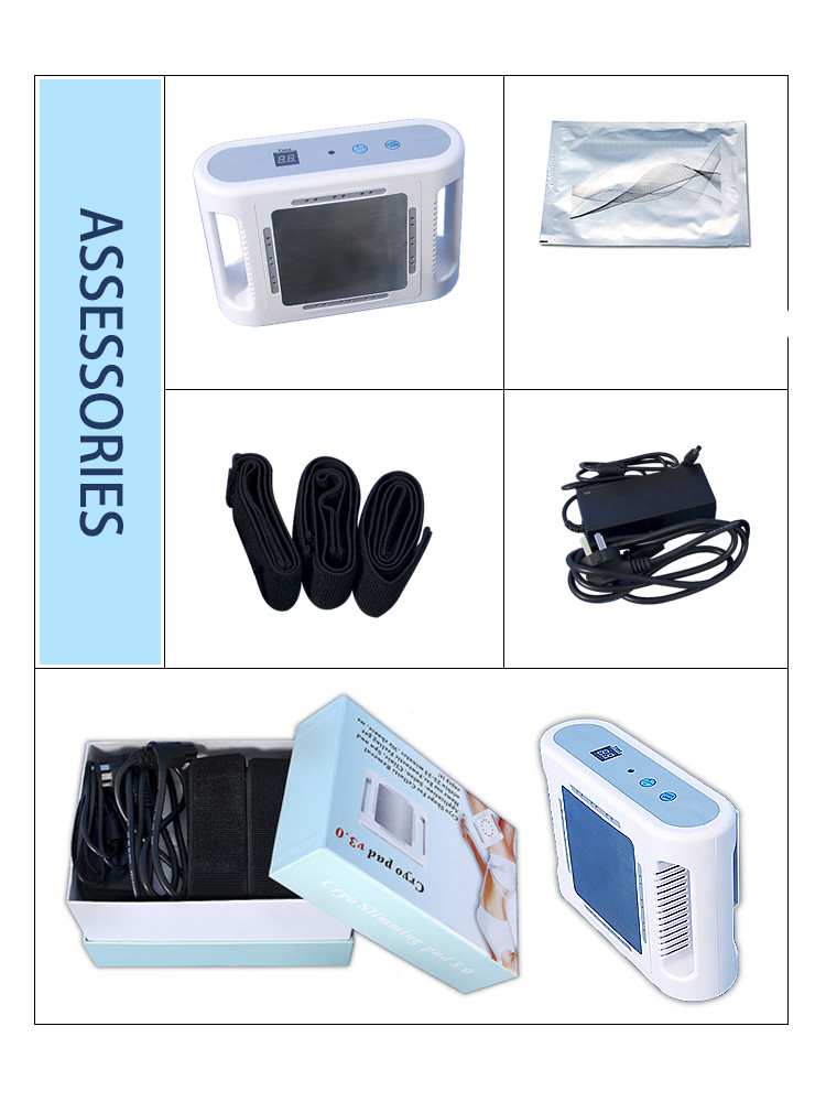 LF-251 Portable Mini Cryo Frozen Fat Machine Mini Cryotherapy Pad Frozen Freeze Slimming Cool Fat Machine