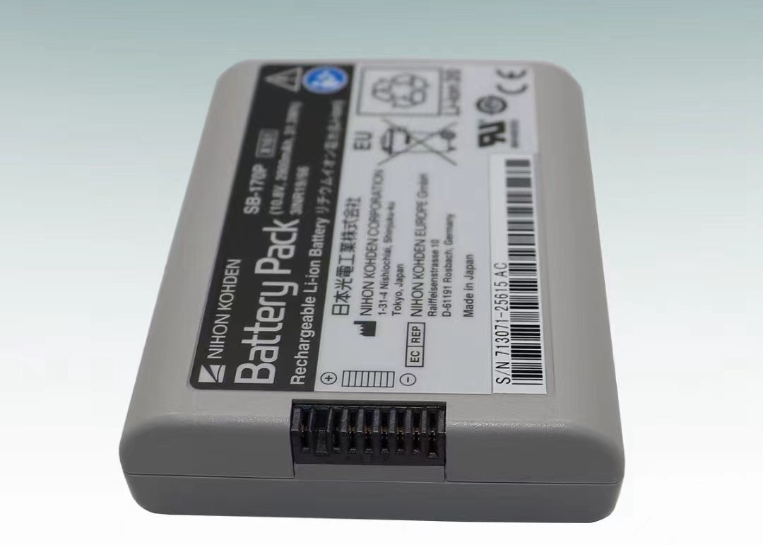 NIHON KOHDEN Patient Monitor Battery, Model: SB-170P, 10.8V 2900mAh 31.3Wh