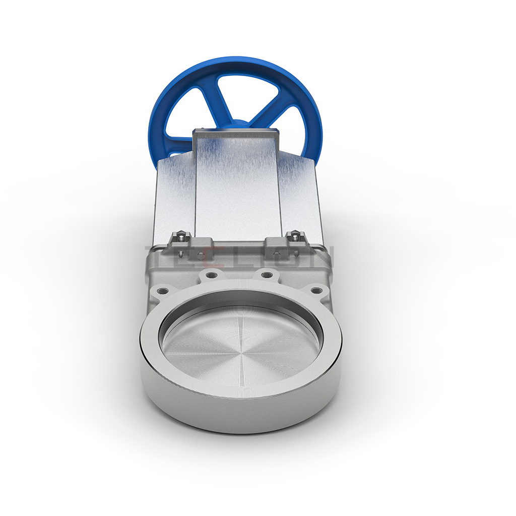Cast Steel Slide Pneumatic Knife Gate Valve DN150-DN400
