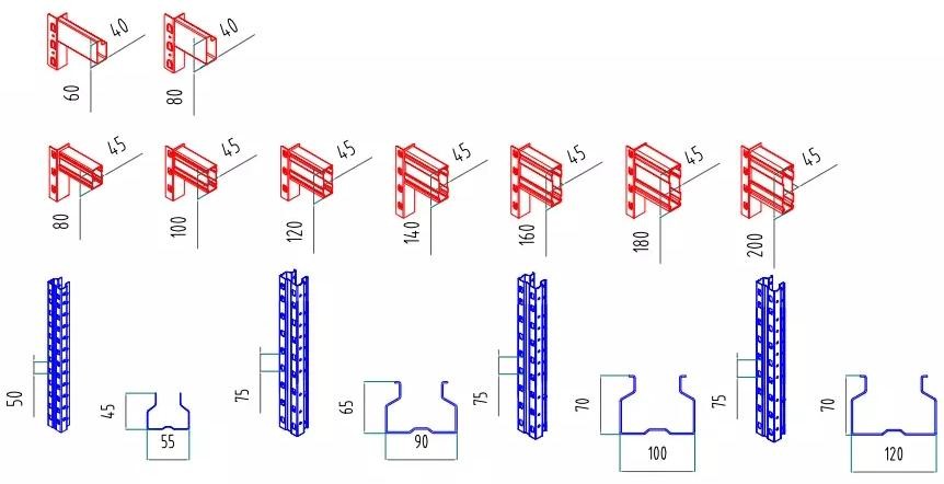 Customized Industrial 4.5T Per Layer Heavy Duty Warehouse Storage Pallet Rack Shelf
