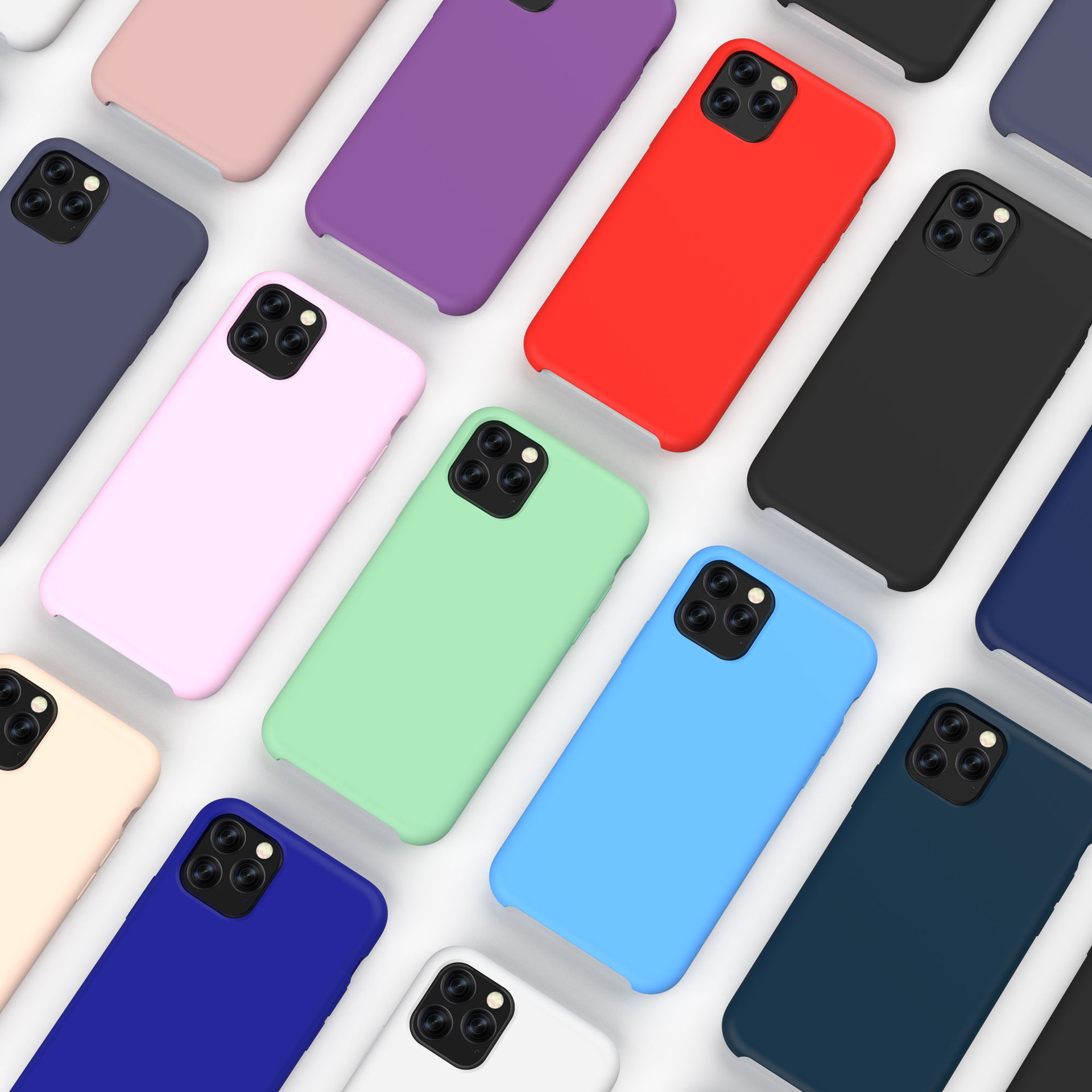 11 Pro Max Iphone Cover Case Custom Silicone Accessories OEM Cover No Special Craft
