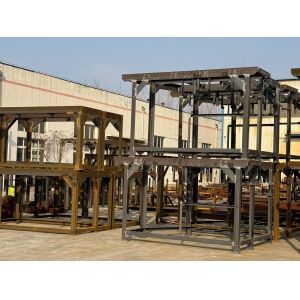 Customized Steel Structure Platform for Supporting Electrical Cabinet On Bottom
