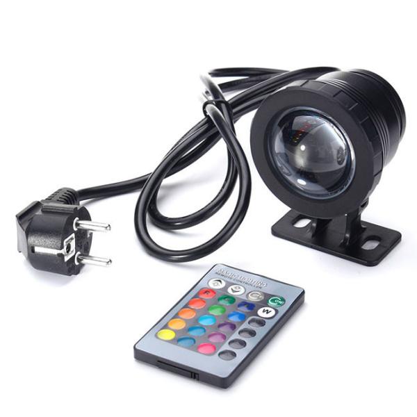 AC 85-265V Underwater Pond Lights , LED Underwater Spotlight 90 Degree Beam