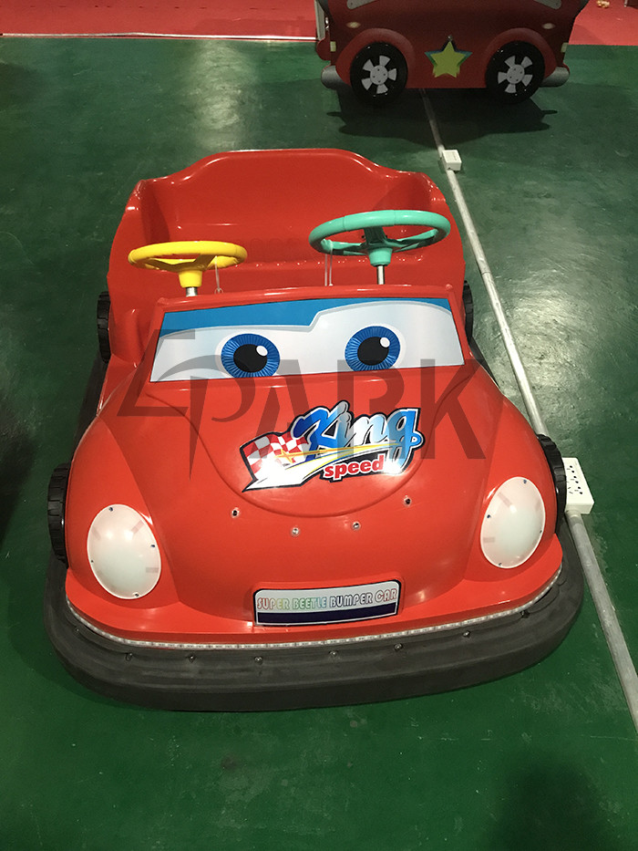 Indoor Battery Bumper Cars With Led Lights Super Beetle Playground