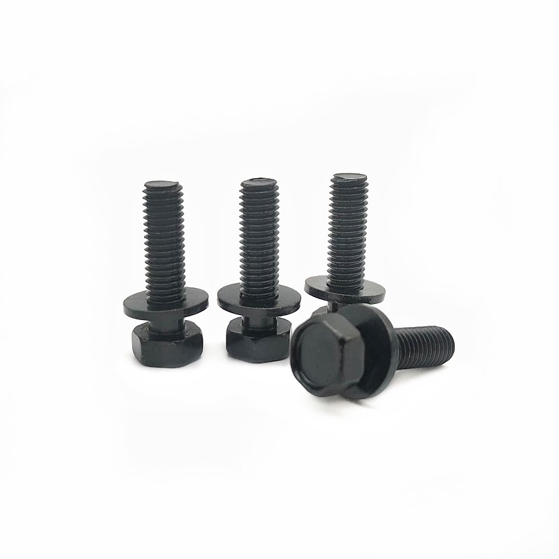 Class 10.9 External Hexagon Bolt High-Strength Carbon Steel Combined Flat Pad