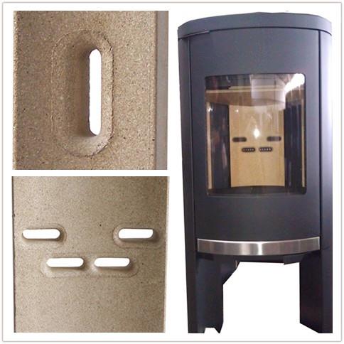 Shockproof Vermiculite Stove Board , Multipurpose High Temperature Insulation