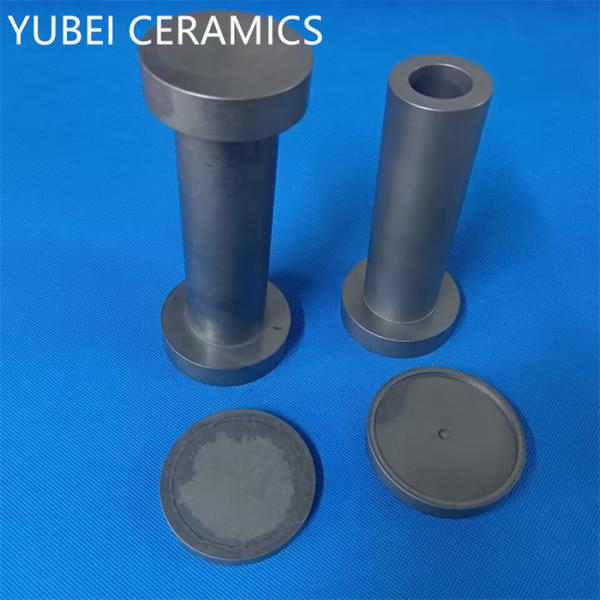 Black Sic Structural Ceramic Plate High Temperature Resistant For Machining