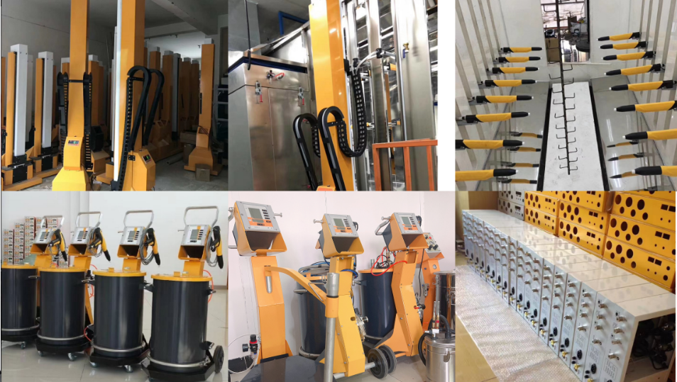 Metal Surface Portable Powder Coating Machine Construction Powder Spray Machine