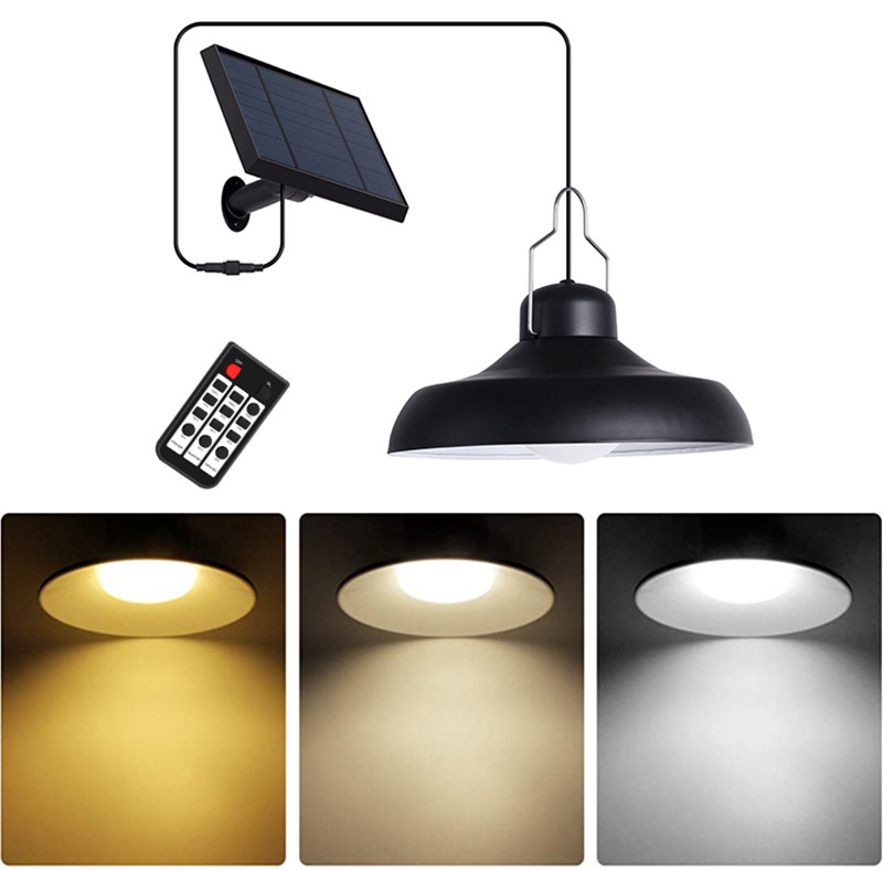 Work LED Shed Solar Light Kits 6500K For Camping Yard Solar Garden Lamp