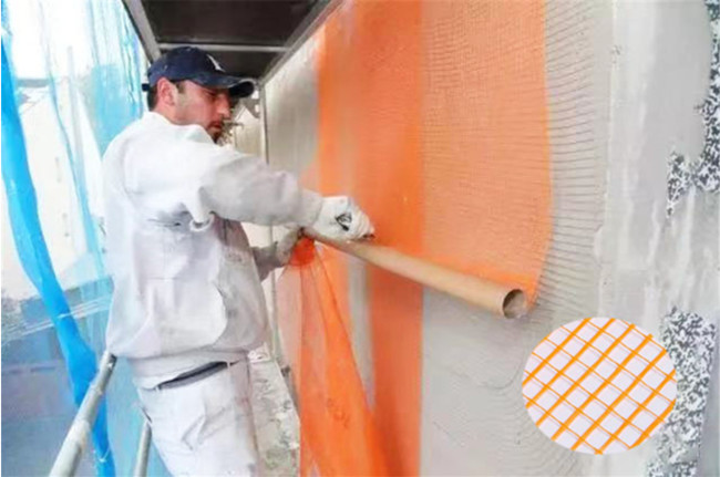 EIFS Wall Plaster 134/2 Warp Fiberglass Wire Mesh For Concrete Reinforcement