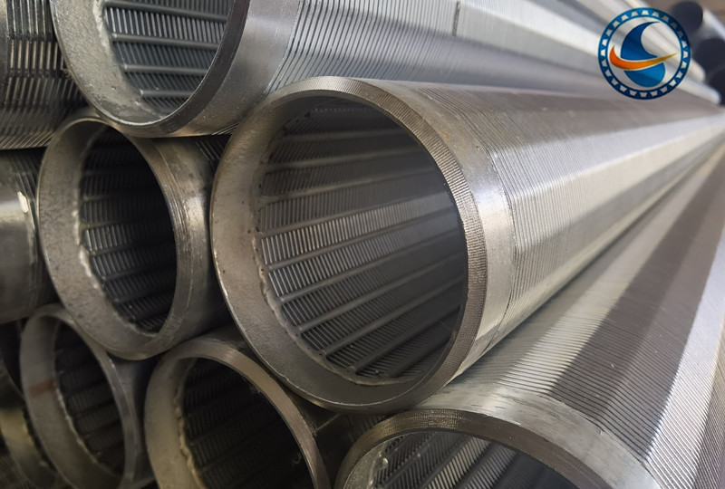 6-5/8" Low Carbon Galvanized Wedge Wire Screen Filter For Sand Control