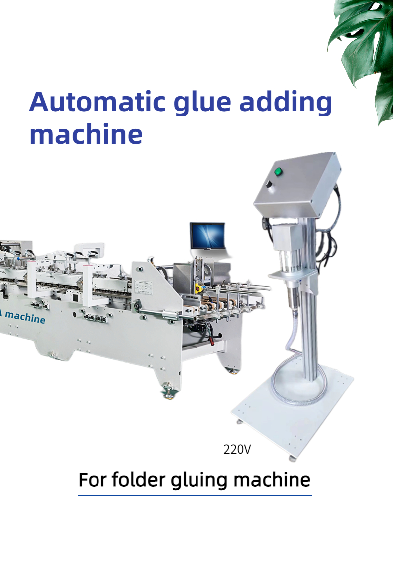 Effortlessly Create Cardboard Boxes CQT-Automatic Glue Machine for Box Folder Gluer