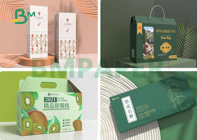 23x35inch 250gsm 300gsm 350gsm  Single Side Coated White Bleached Card For Package Box 