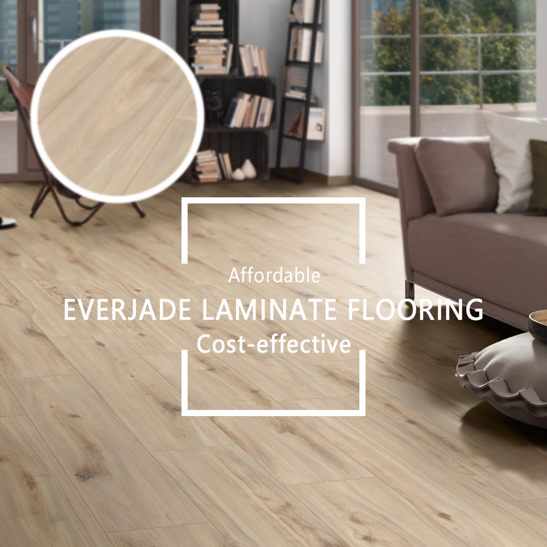 7mm 8mm 12mm Thinkness Crystal HDF Laminated Flooring Durable and Crystal Clear Made