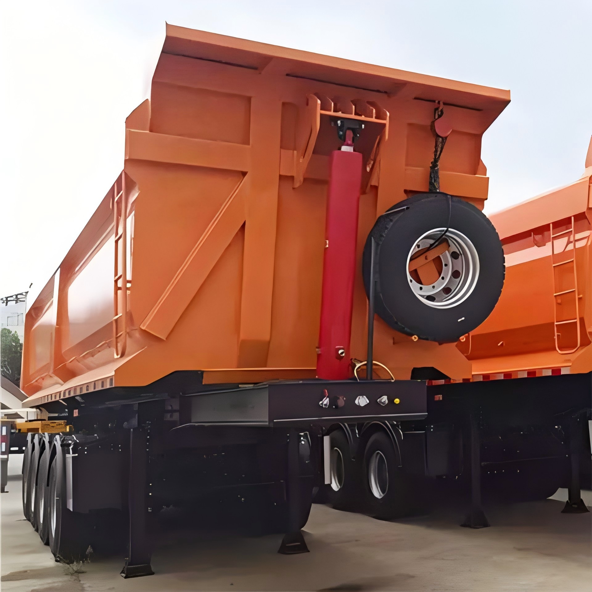 CIMC New Product Very Cheap Tipper Dump Semi-Trailer