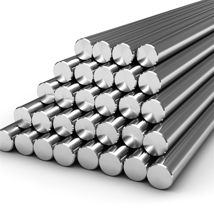Silver Cold Rolled Steel Alloy Round Rod Annealed 170-207 Hardness ASTM GB JIS Standard