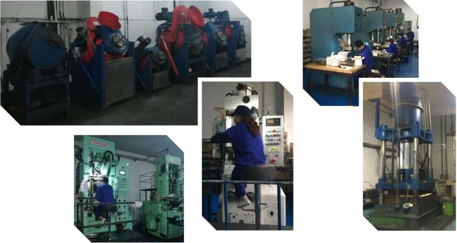High Stability Radial Tc Bearing Tungsten Carbide Tiled Bearing For Mud Motor