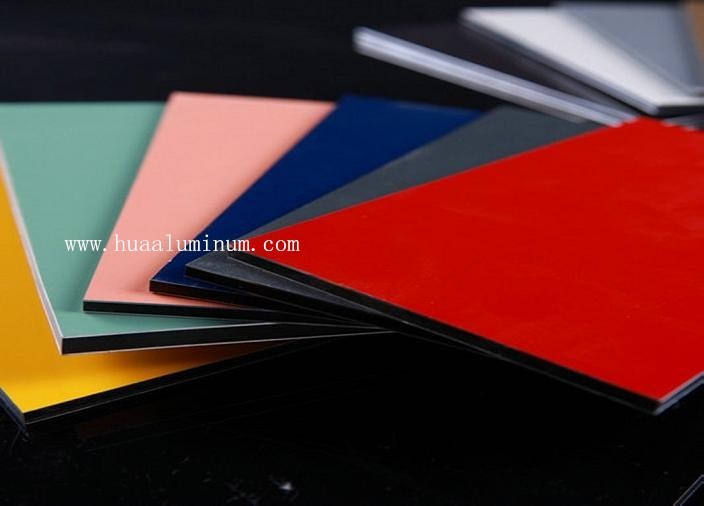 Building Exterior Wall 1.22m PVDF Aluminium Composite Panel Matte Surface