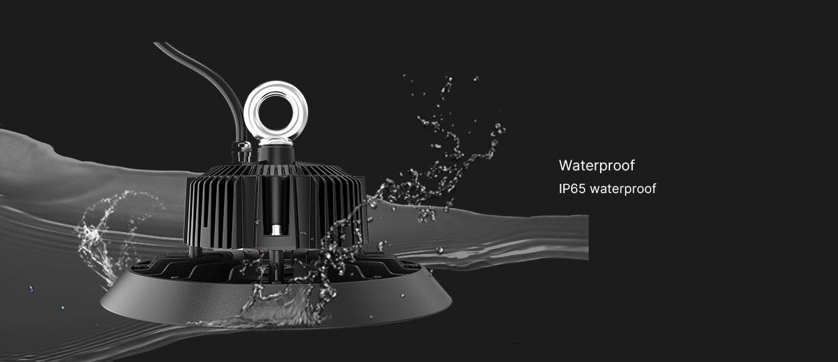 IP65 Rated UFO High Bay Light 50000hrs Long Lifespan 3000K-6000K Color Temperature