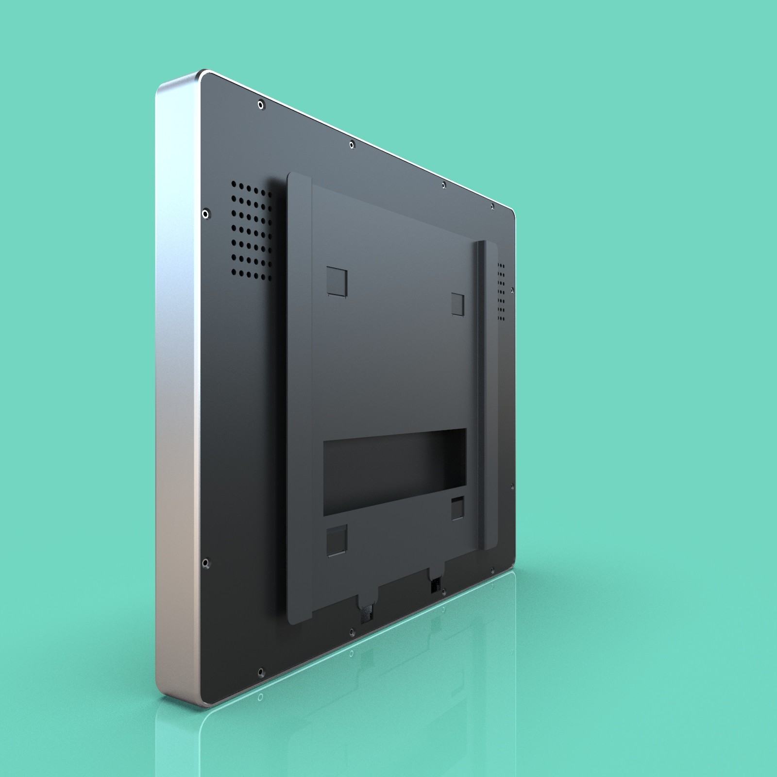 JP1302 13-Inch Wall-Mounted Face Recognition Password Door Access All-in-One Machine with RFID capabilities