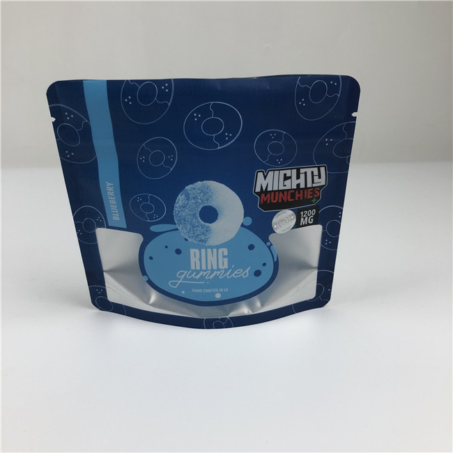 Professional Service Digital Printed Bags with Glossy/Matte Printing Finishing Gummy Edible Mylar Bags