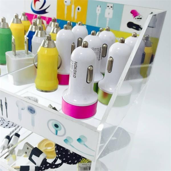 hot sale Acrylic material cell phone accessory display rack