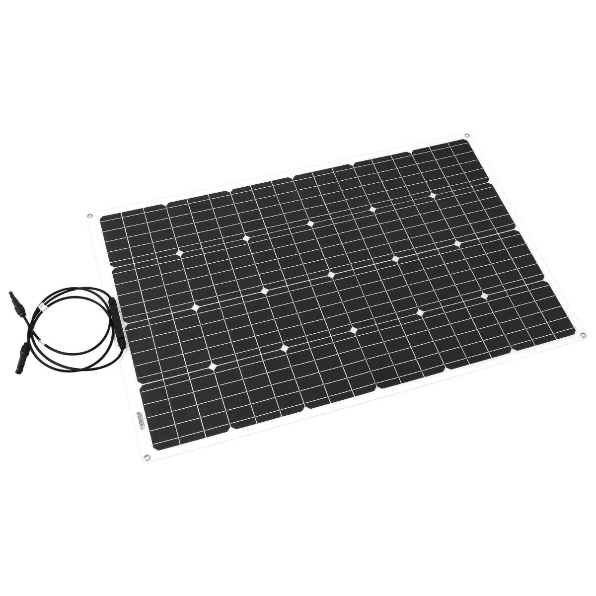 Semi Flexible 110W 12V Mono Solar Panel Charger Off Grid Monocrystalline Bendable