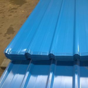 Color Enhanced Durable Polyester Finish Galvalume Corrugated Sheet For Diverse