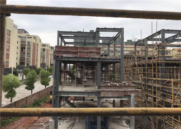 Durable Prefabricated Steel Metal Frame Structure Multi - Storey Residential