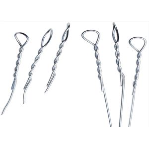 2.5m Length 12 Gauge Single Loop Galvanized Baling Wire