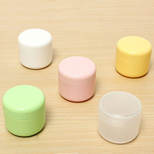 Variety Colors Empty Cosmetic Containers Big Mouth Daily Life Use