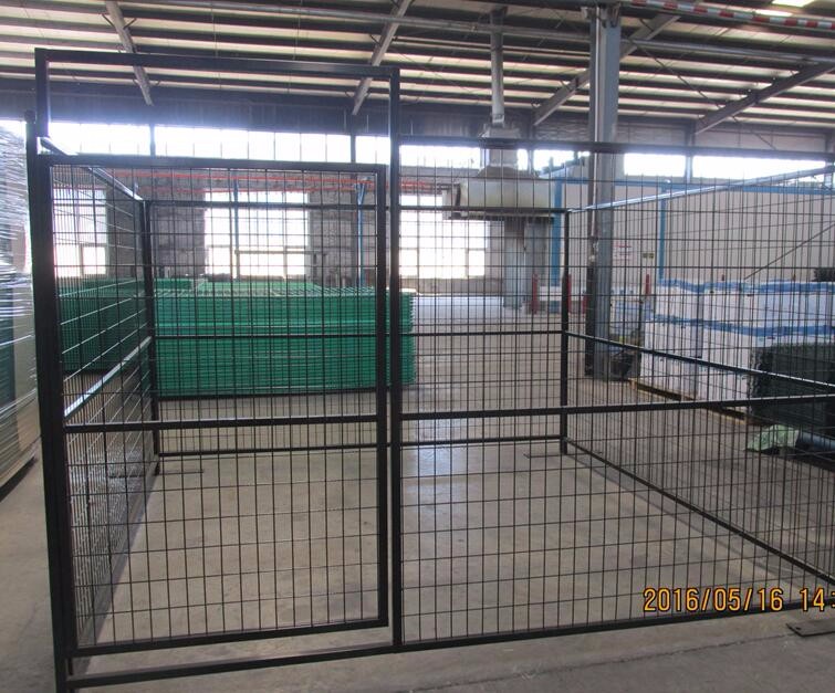 Canada Temporary Fencing Height6’/1830mm*Width12'/3650mm Powder Coated Pre-galvanized mesh spacing ,4"x12"/100x300*8ga