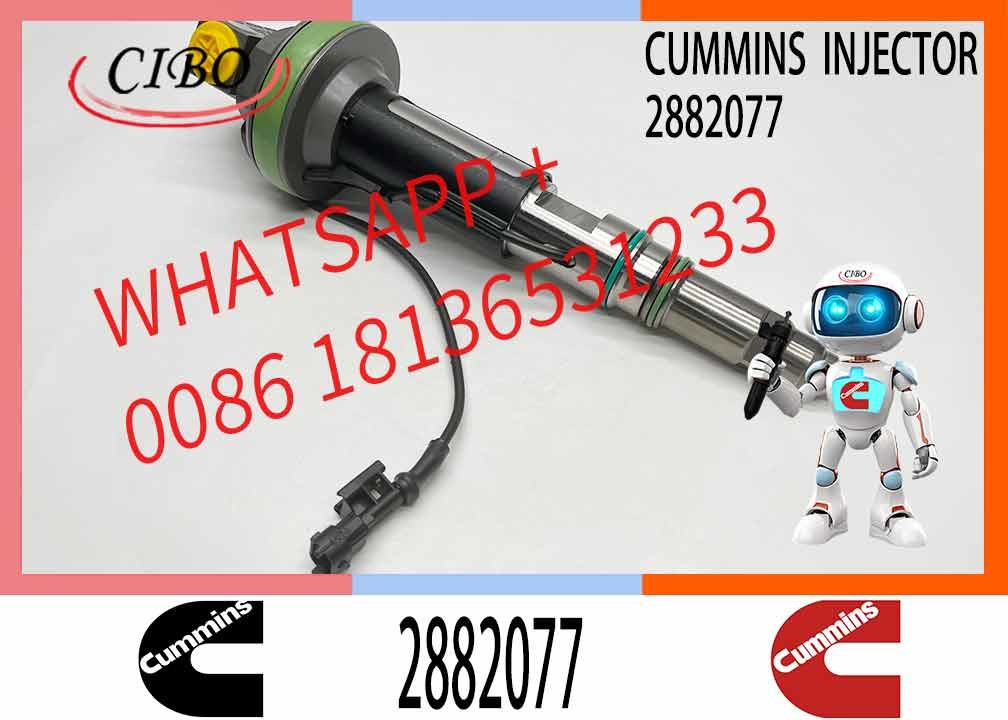 Construction Machinery Parts Fuel Injector For QSK19 Diesel 2882079 F00BJ00000 2881088 0986435900 For CUMMINS Diesel Engine