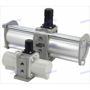 SMC VBA 2 Times VBA10A-02 VBA40A-04GN Pneumatic 1.6Mpa Booster Regulator