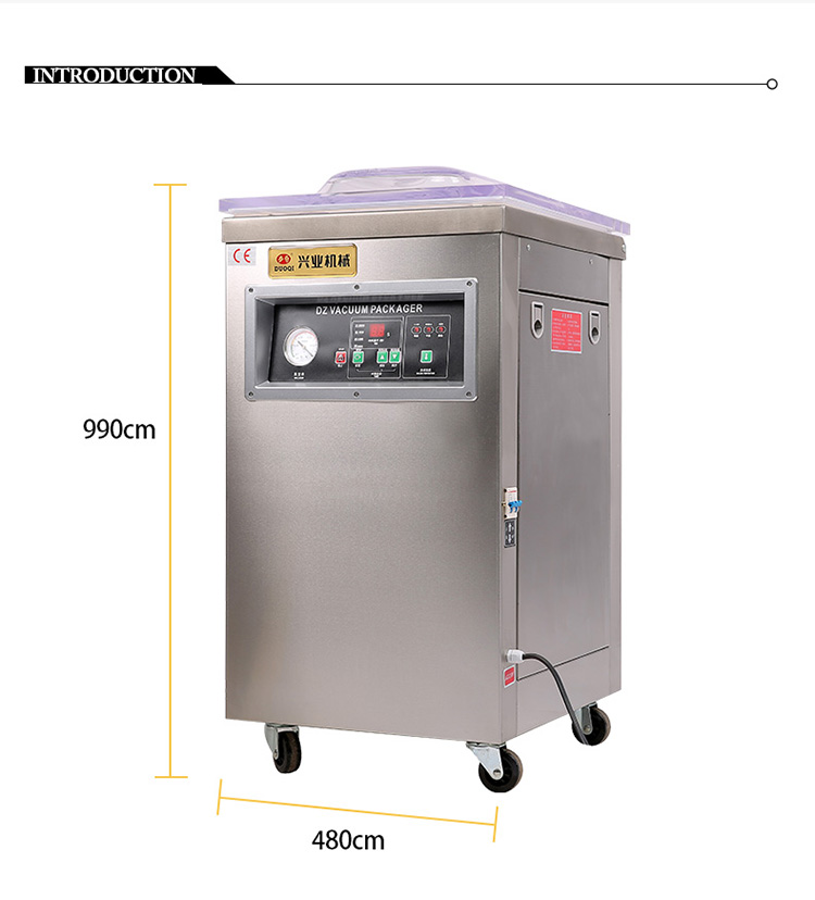 DUOQI DZ-400 Single Chamber Vacuum Packaging Machine With Electrical Control