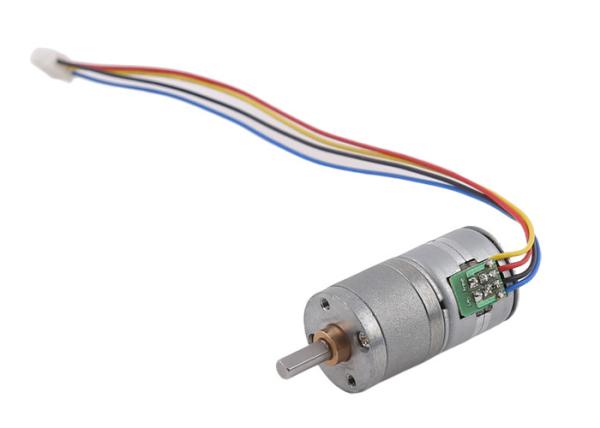 Round Geared Stepper Motor 20mm Micro Geared Stepping Motor 2 Phase 4 Wire Mini