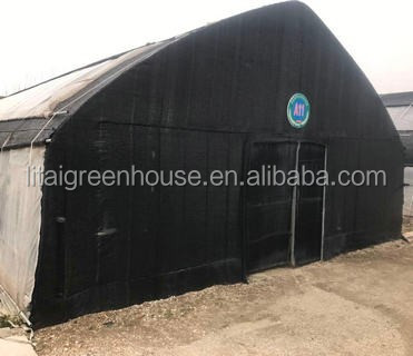 Single-Span Agricultural Greenhouses for Commercial Stable Structure Easily Assembled