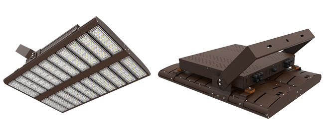 2000w 2400w Outdoor Led Flood Lights Efficiency 170LM/W IP66 5 Years Warranty
