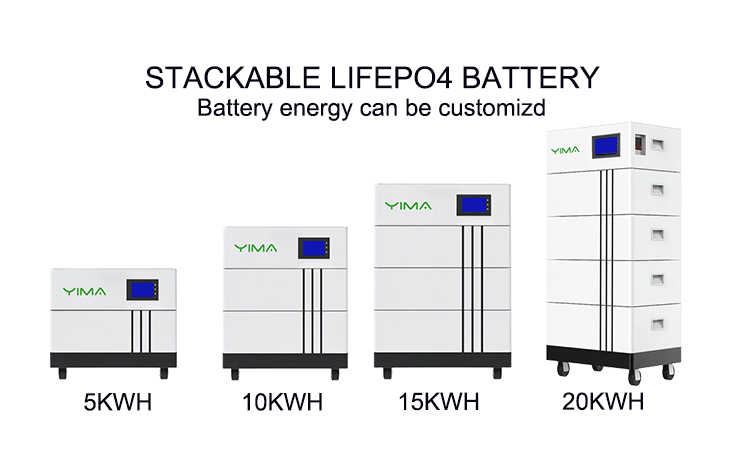 High Voltage Lifepo4 Home Battery 20kWh 30kWh For Home Energy Storage System
