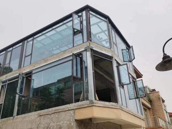 Stylish Aluminium Windows Safety Modern Casement Windows Excellent Wind Pressure