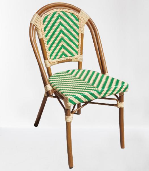 Outdoor furniture set aluminum Bamboo look Garden Ratan wicker Chair Outdoor