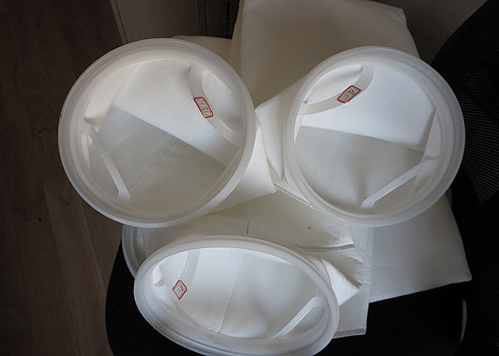 25 / 50 Micron Polypropylene Filter Cloth Felt Bag Needle Punched Nonwoven Filter Bag