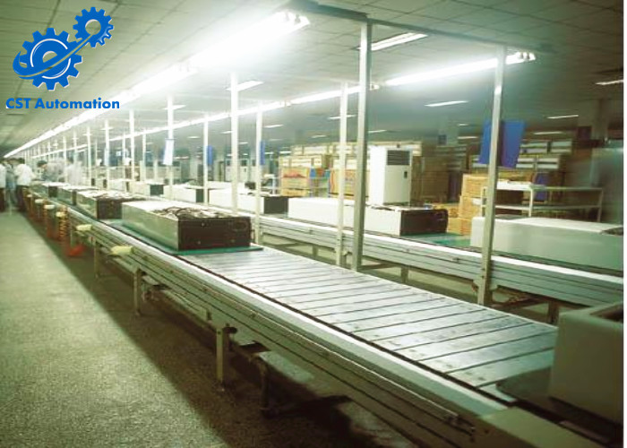 Stainless Steel Chain Belt Conveyor For Automated Conveyor System