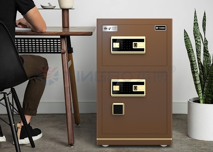 Dual Alarm Smart Office Safe Box For Security H800mm 46±2KG YB/N7-80D